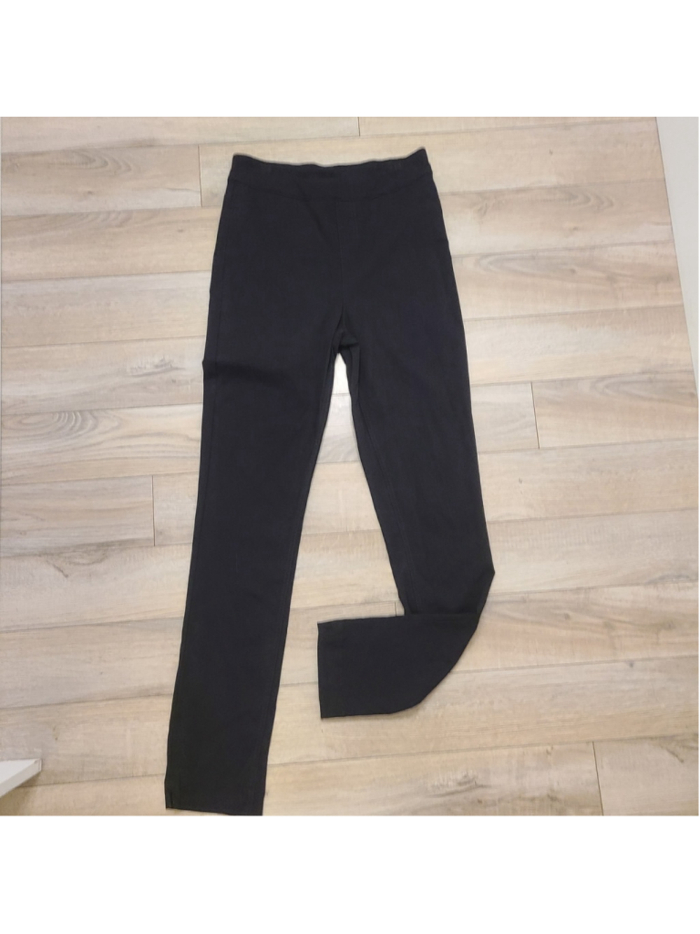 Soft Surroundings Fitted Stretch Pull On Pants Women's TS Black Jegging Casual